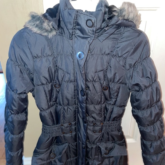 Urban Republic Women's Grey Puffer Jacket - Picture 1 of 8